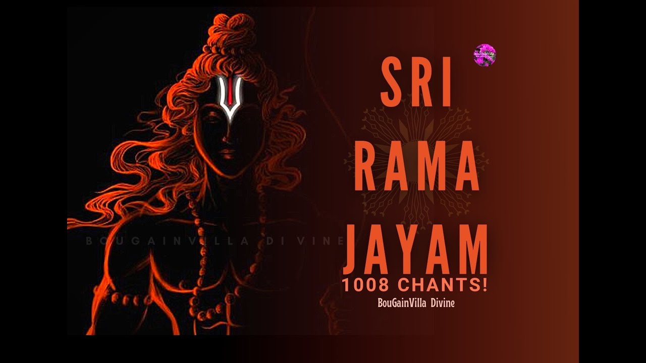 Sri Rama Jayam !!! - 1008 Times Hare Rama Hare Rama Rama Rama Hare ...