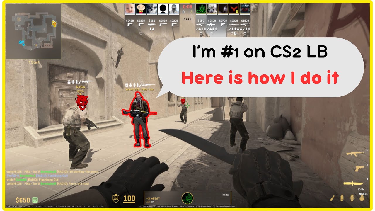 Community accuses top CS2 leaderboard holders of cheating 