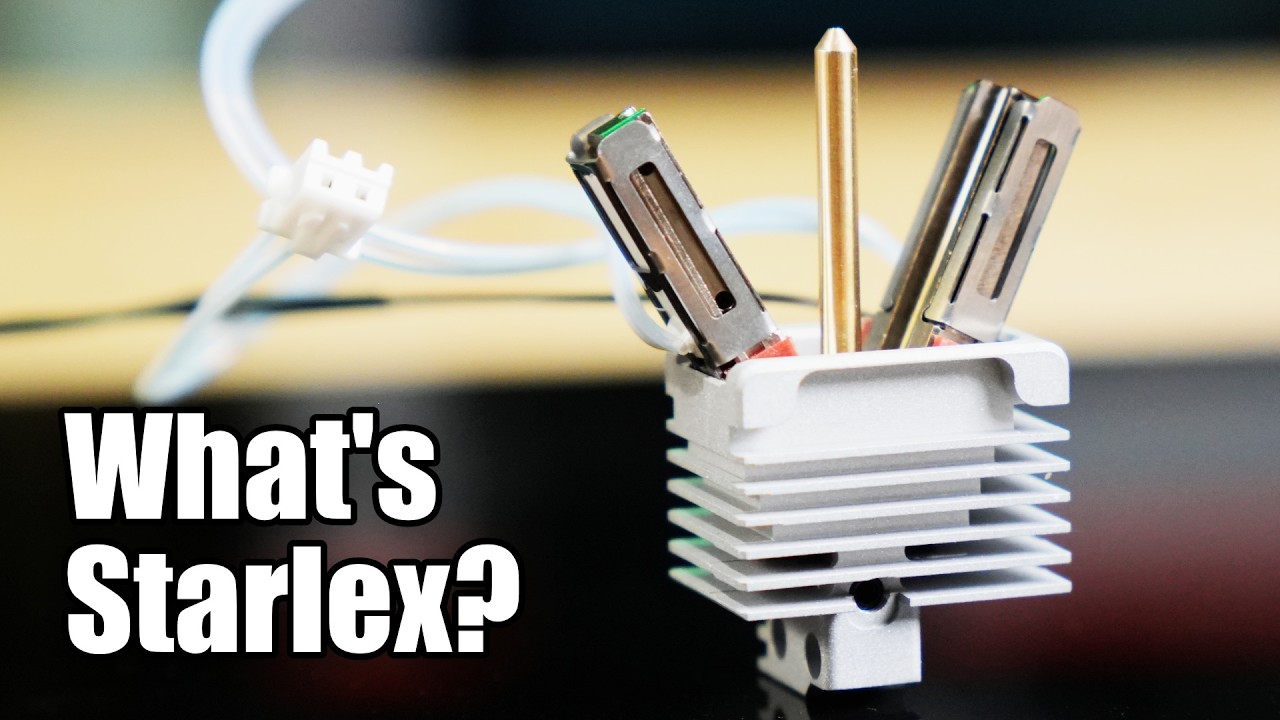 Dual 30W Heaters and Quick Swap Nozzles (Swiss3dc Starlex)