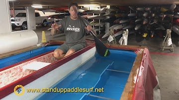 John Puakea Teaches Canoe Paddling Technique  The Catch   Part 1