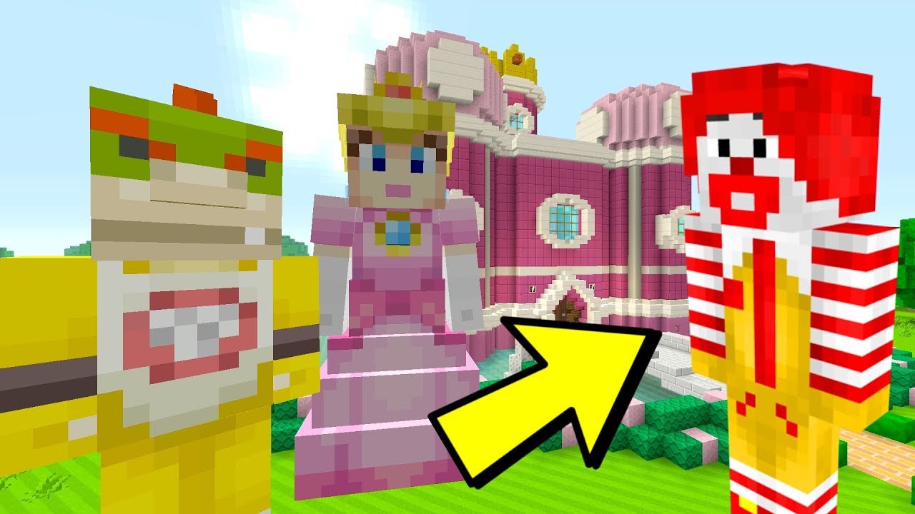 ESCAPING MCDONALDS! [WARNING SCARY!] - Nintendo Fun House - (Minecraft Switch) [197]