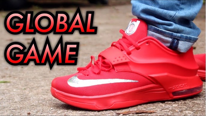 kd 7 global game on feet