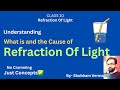 Refraction Of Light ICSE Class 10 Physics | Bending Of Light