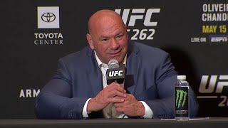 UFC 262: Dana White Post-fight Reaction