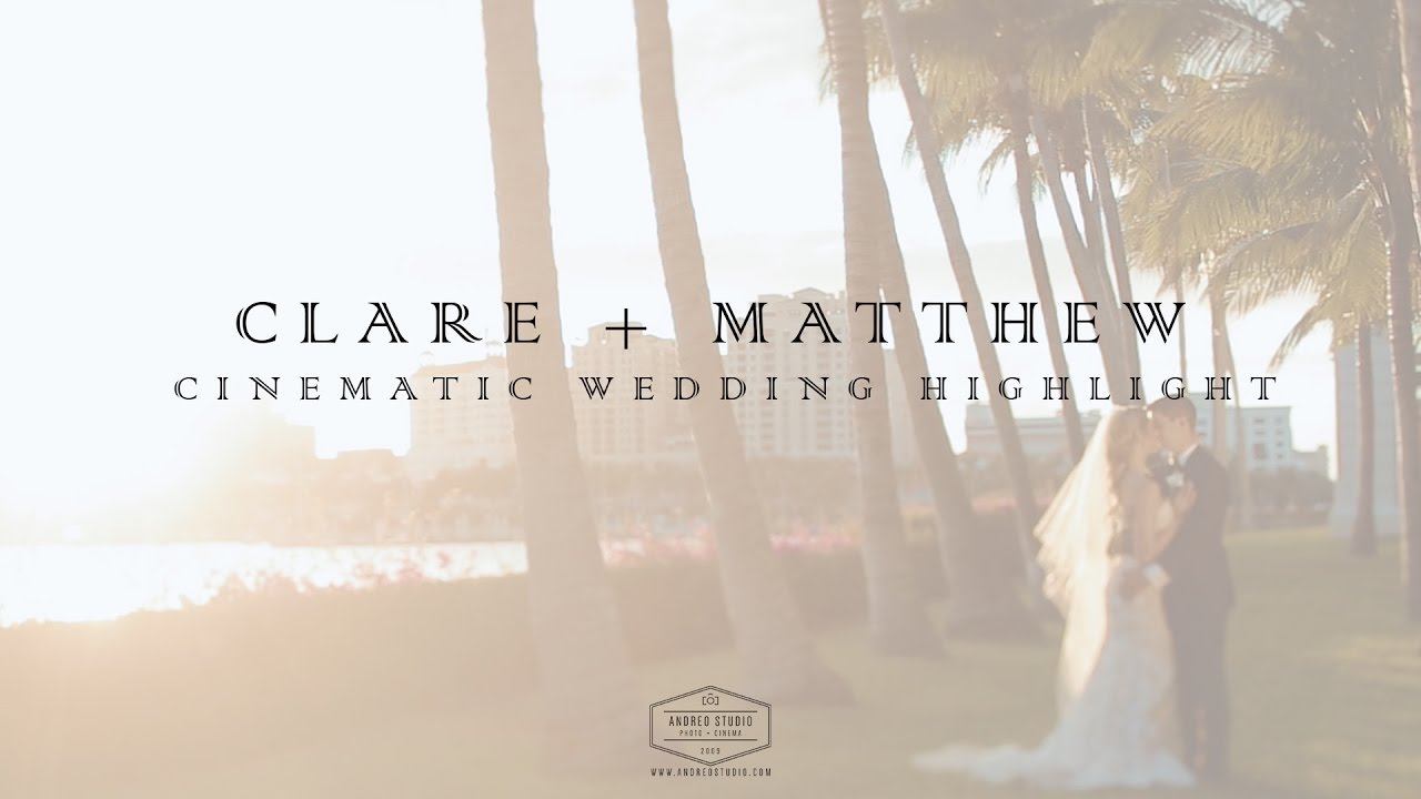Clare + Matthew | The Flagler Museum Wedding Highlight Film | Palm Beach Wedding Cinematographers