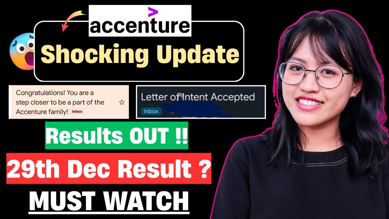 Accenture Associate Software Engineer Interview Results Out 😍 on campus ...