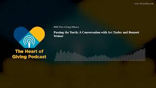 Passing the Torch: A Conversation with Art Taylor and Bennett Weiner