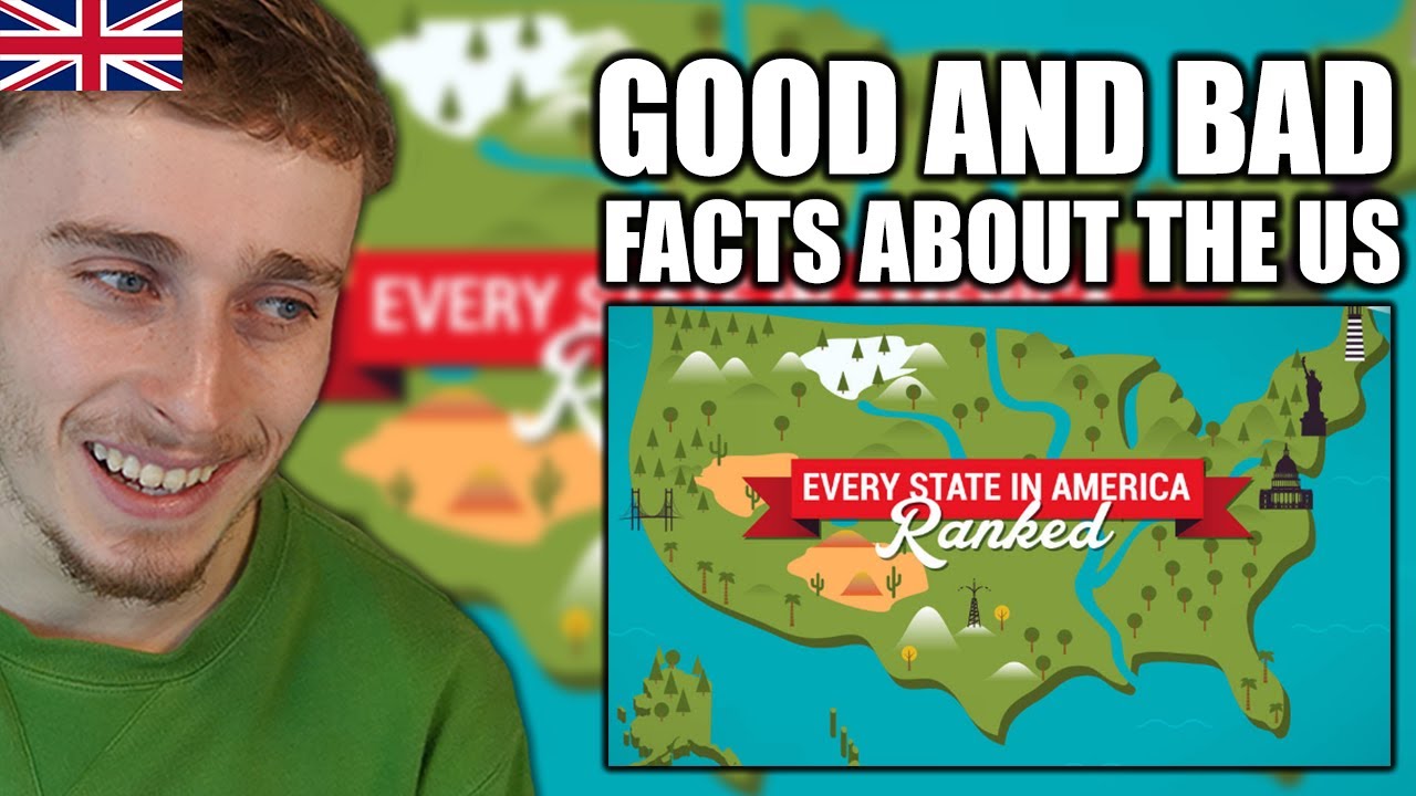 Brit Reacts to The Best and Worst Fact About Each US State - YouTube