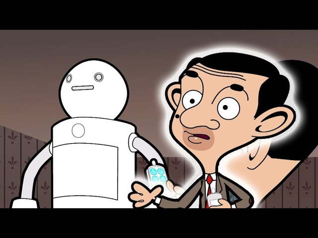 Robotic Bean... | Mr Bean Animated Season 2 | Full Episodes | Mr Bean World class=