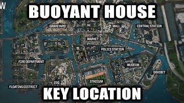 DMZ Buoyant House Key Location Vondel (Dog-Sitter Note Location)