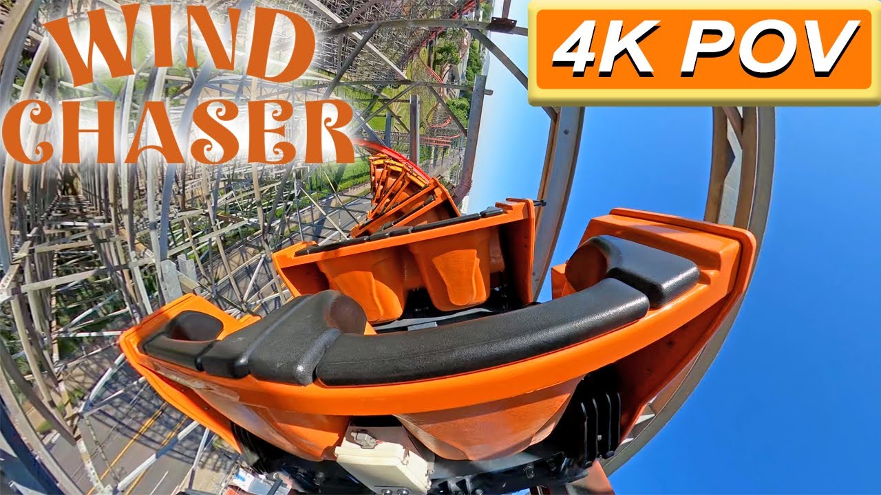 Wind Chaser (4K Back Seat POV)- Kentucky Kingdom, Louisville, KY