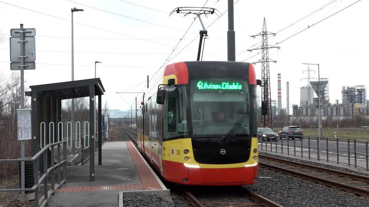 Páteřní tramvajové spojení mezi Mostem a Litvínovem pokračuje v modernizaci. S pomocí fondů EU