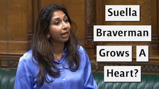Suella Braverman Grows A Heart And Cares About Poor Children?