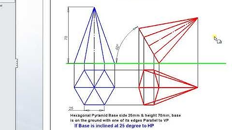 10.SW2  Projection of Solids – SolidWorks Drawing File
