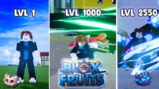 Aku Mencoba Menamatkan Blox Fruit Dari Level 1 - 2550 (Max Level) [Roblox]