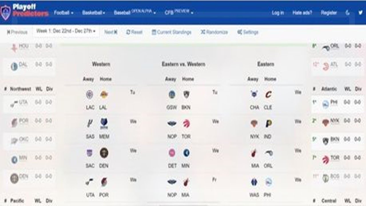 NBA Playoff Predictions 2021!