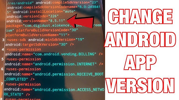 How to Change Android App Version