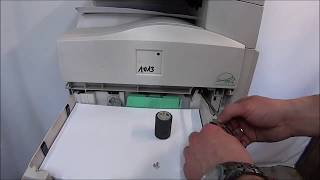 PAPER JAM Feed Roller COPIER RICOH MP161 MP201 TUTORIAL