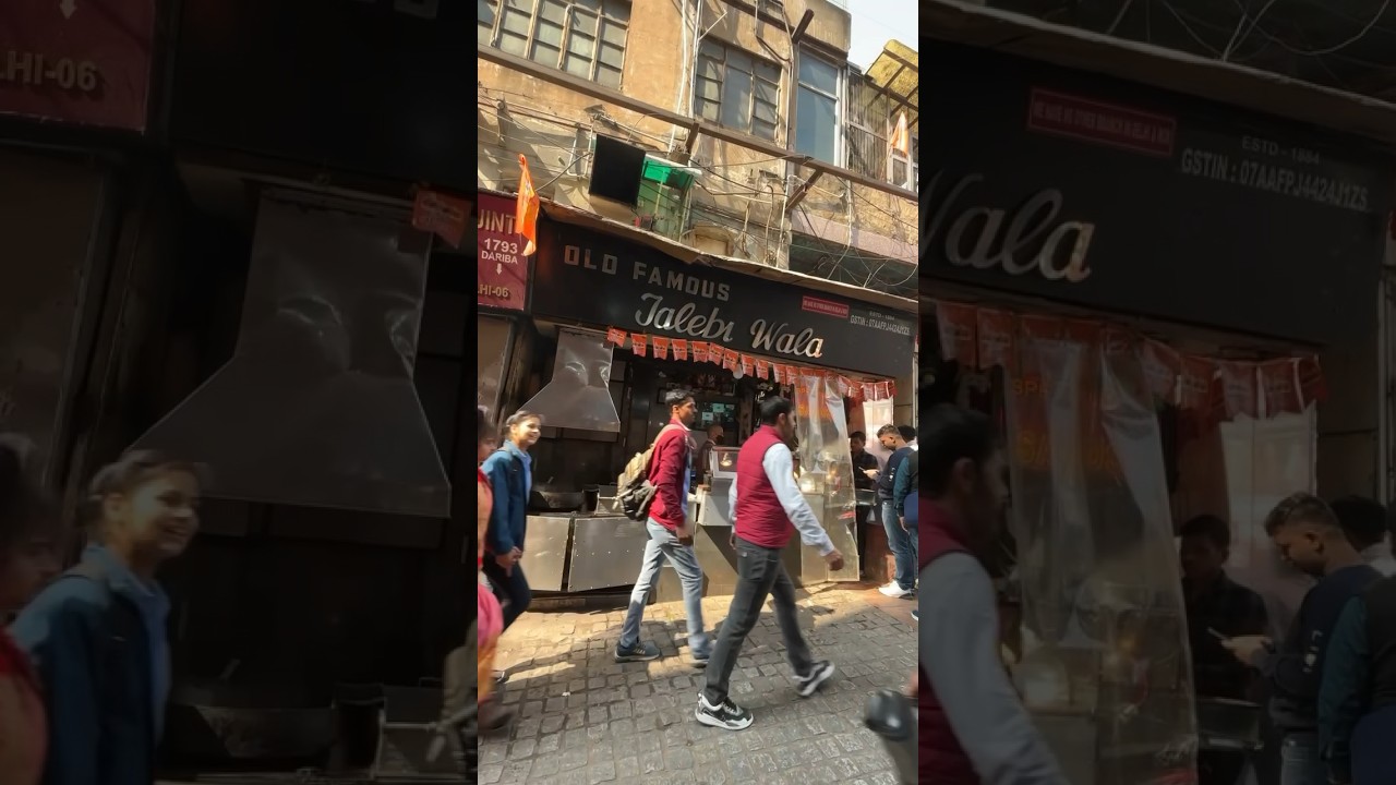 Famous Jalebi Wala  Chandni Chowk 