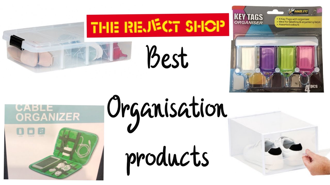 REJECT SHOP ORGANISATIONAL MUST HAVE PRODUCTS, TIPS AND HACKS 2020 YouTube