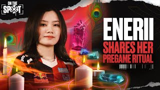 Eneriiが試合前に必ずやる儀式 | On The Spot