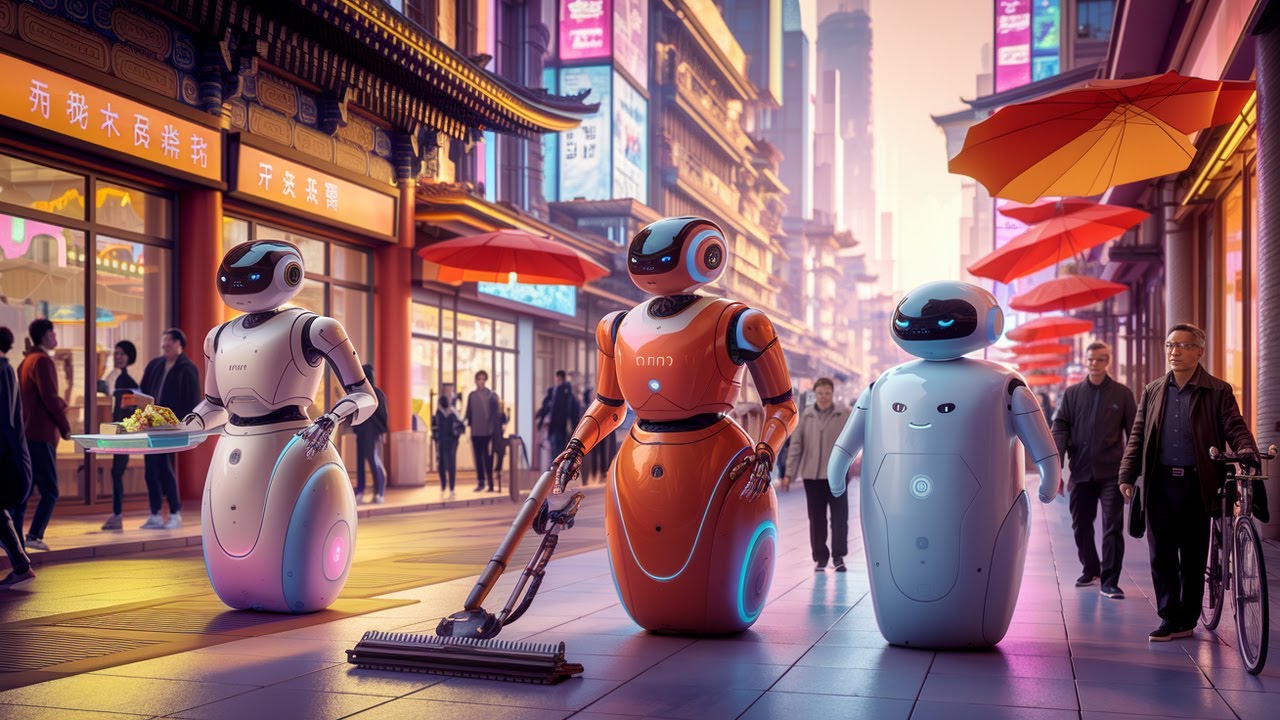 Robots in Everyday Life in China: Shocking Tech Dominance - YouTube