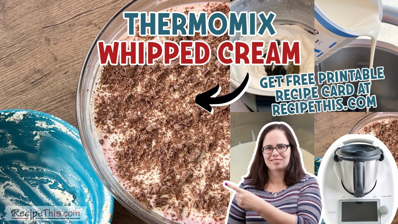 Thermomix Whipped Cream (perfect every time) YouTube