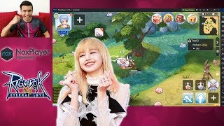 LISA BLACK PINK! Playing Ragnarok M Eternal Love on PC using Nox Player [ENGLISH SUB]