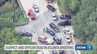 Suspected gunman and police officer dead in shooting near the CDC and Emory University, police say