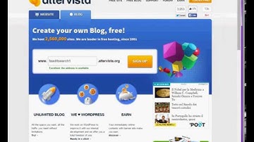 Making Powerful Web Hosting Website On AlterVista