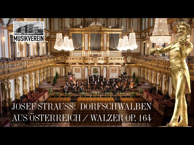 Josef Strauss: Dorfschwalben aus Österreich/Walzer op.164 | #NYC2024 | #NewYearsConcert ♪♫ class=