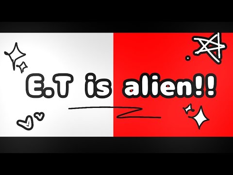 E.T is a alien ! // animation meme // Contest prize ( @ThtzMaya0ff1c1aL ) ‼️// enjoy ‼️