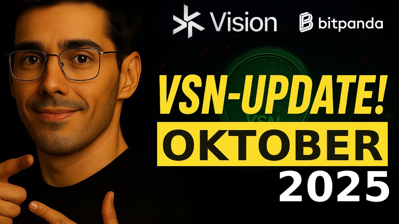 Vision (VSN) Update Oktober 2025: Burn, Staking, Listings & neue Entwicklungen!