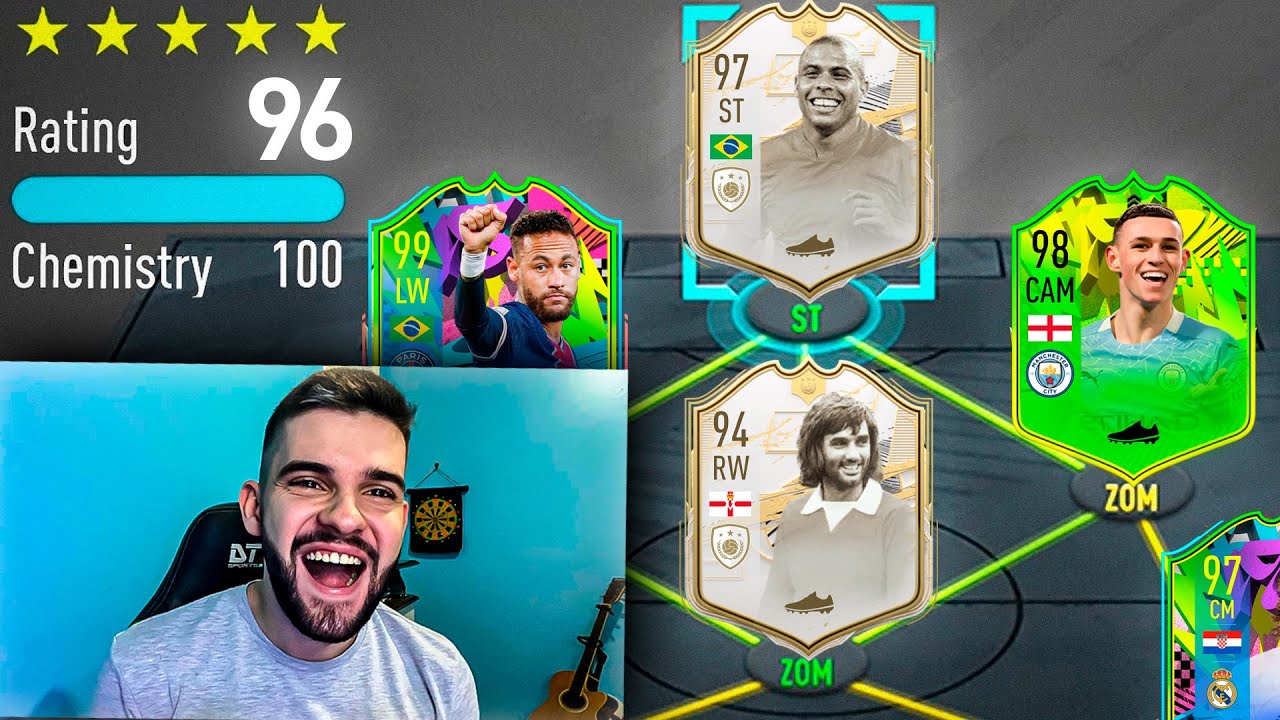 AGORA ACABOU!!! 196 FUT DRAFT NO FIFA 21