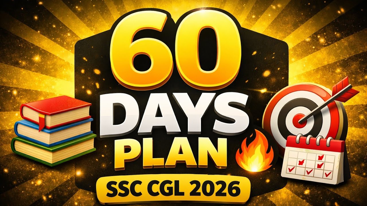 SSC CGL 2026 GS Strategy | 60 Days Complete Plan 🔥 - YouTube