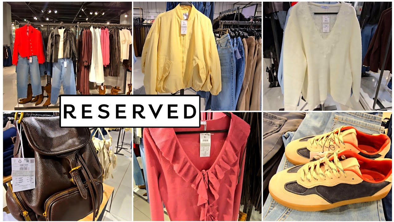 Шопінг в RESERVED👜Джемпери Шерсть, Модні Джинси, Бомбери, Взуття Шкіра, Сукні Сатинові. 