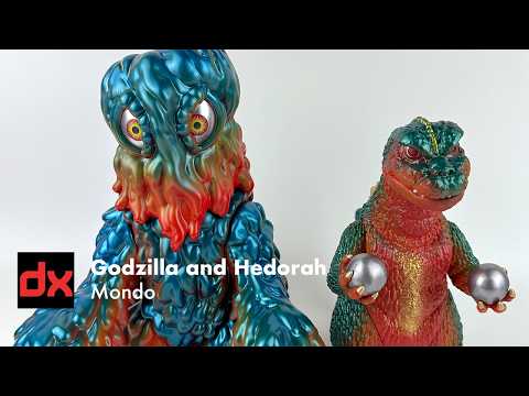 Mondo Godzilla VS Hedorah Set- CollectionDX