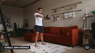 Single Arm Swing Kettlebell