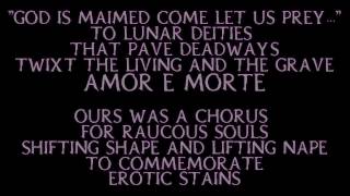 Cradle of Filth - Amor e Morte Lyrics