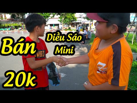 Video Thả Diều Sáo Mini / Bán Diều Sáo Giá Rẻ 20k - youtube