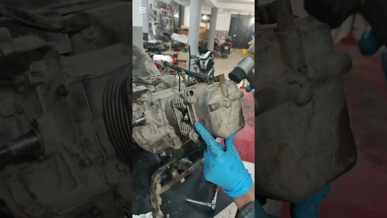 كيفية تفكيك محرك vms Vmax 200