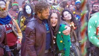 Star-Lord and Mantis Are Siblings | Guardians Of The Galaxy Holiday Special Ending Scene