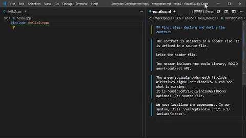 EOSIDE in 5min - tutorial on the new IDE for EOS smart contracts by Tokenika.