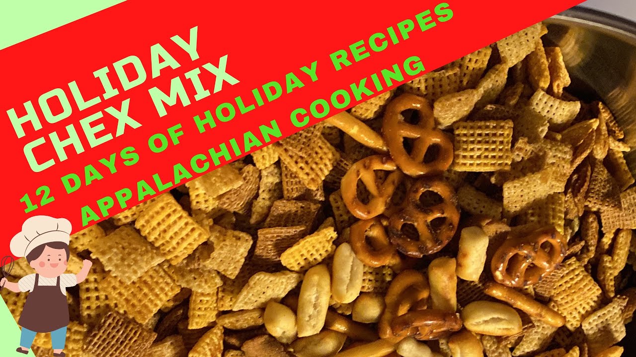 Traditional Chex Mix 12 Days of Holiday Recipes YouTube