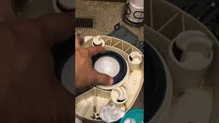 Replacing Thedford RV Toilet seals.