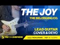 The joy the belonging co  lead electric guitar tutorial key of c