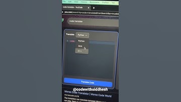 Translate Any Code 👨🏻‍💻🚀💥 | #coding #shorts #games #gaming #programming