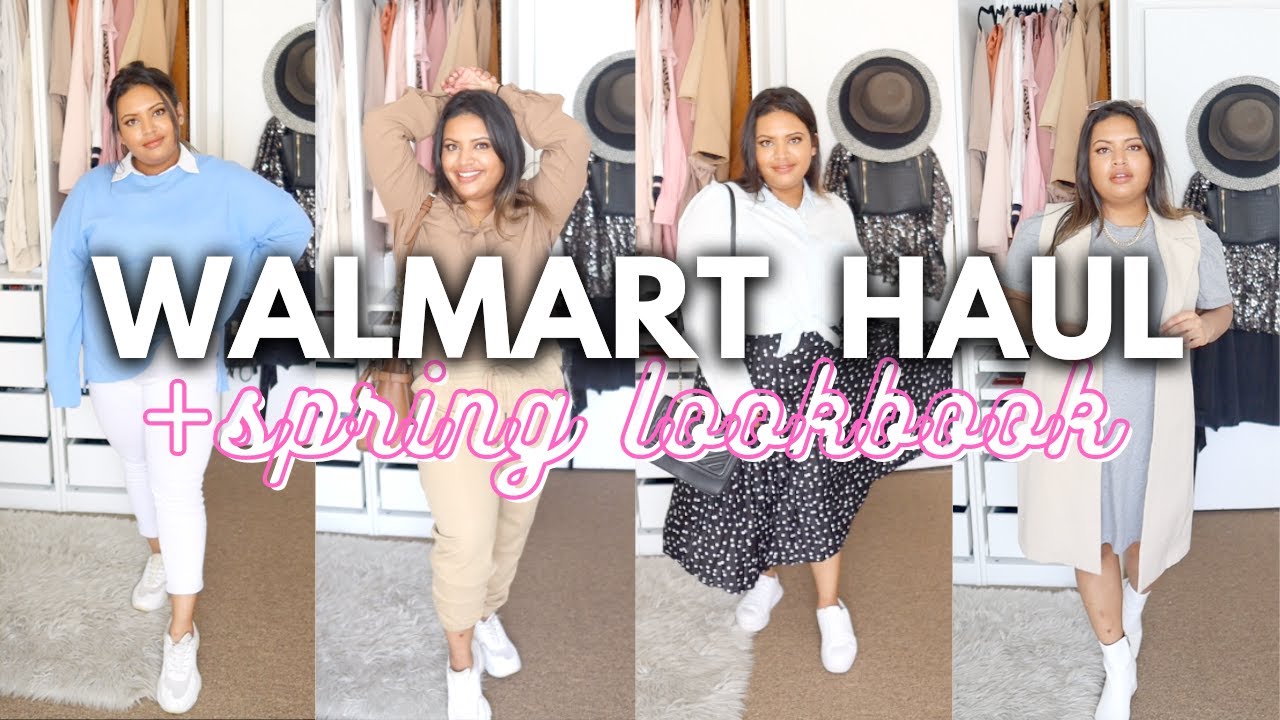 2021 PLUS SIZE SPRING WALMART HAUL | PLUS SIZE SPRING LOOKBOOK