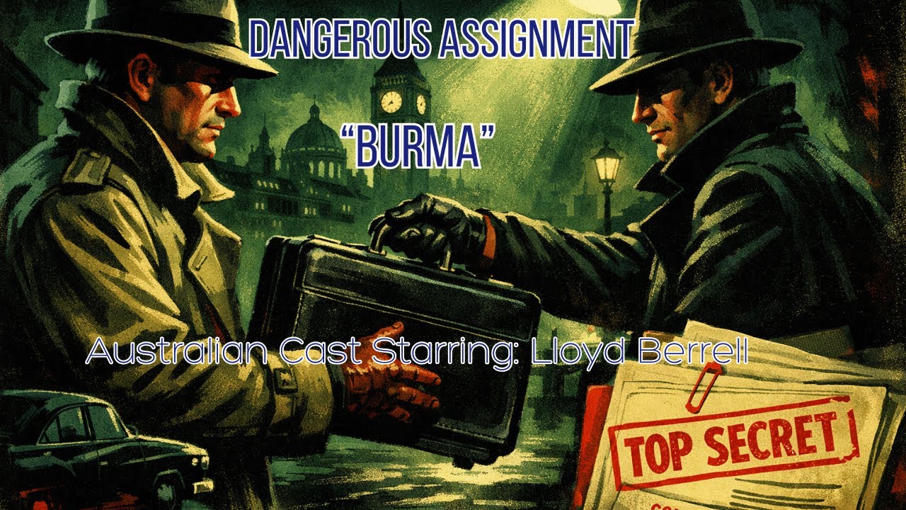 Dangerous Assignment | Rangoon Burma | 1955 Southeast Asia Spy Radio Drama