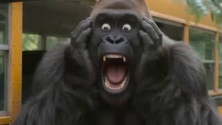 The Gorilla didn't hold back 😭🥊 Wait for the Skunk! 🦨💥